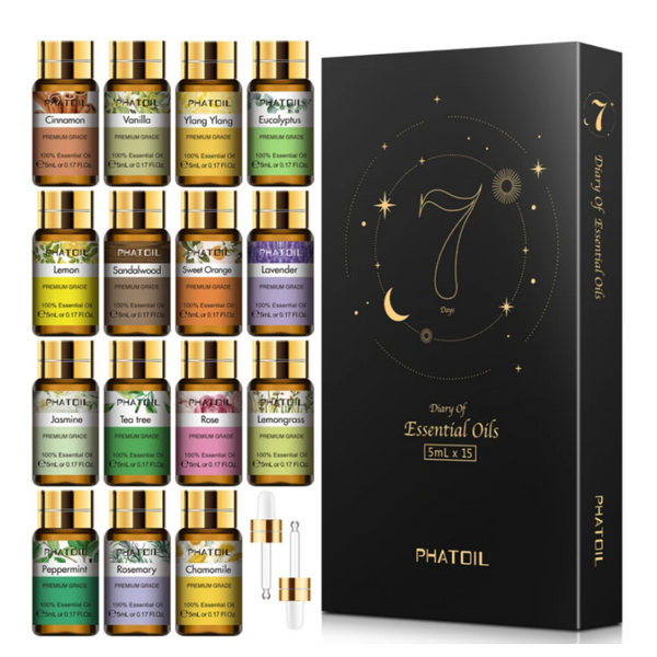 Parfums variés huiles essentielles